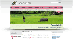 Desktop Screenshot of capacitylab.org